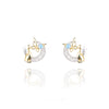 Cat hug butterfly Earrings
