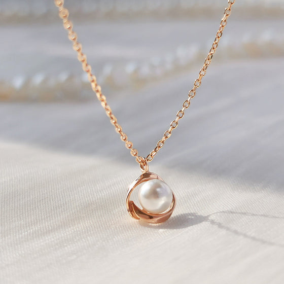 14k Mienne Pearl Necklace