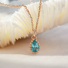  14k Pure Blue Necklace