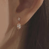 [14K Gold] Cleo Drop Earrings