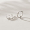 [925 Silver] SSOI Hoop Earrings