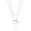 [925 silver] Grace Toggle clasps Necklace