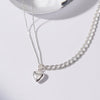 [925 silver] Grace Heart Necklace