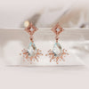 Aqua Drop Earrings