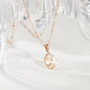 [14K Gold] Shy Rutilated Quartz Necklace
