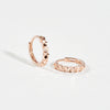 [14K Gold] Spoti Hoop Earrings