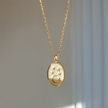  925 silver La Luna Coin Necklace