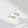 [14K Gold] Fringe Earrings