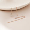 [14K Gold] Prive Chain Drop Earrings