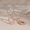 Uban Flower Dangle Drop Earrings