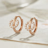 [14K Gold] Fennel Hoop Earrings