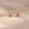 [14K Gold] Wave Earrings