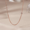 [925 Silver] Glossy Necklace