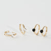 [14K Gold] Pelor Hoop Earrings