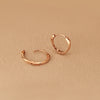 [14K Gold] Erdi Hoop Earrings