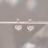[REDVELVET IRENE][14K Gold] Clie Heart Earrings