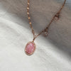 [18K Gold] Rose Necklace