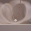 [14K Gold] Belle Pearl Necklace