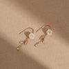 [14K Gold] Plié French Hook Earrings