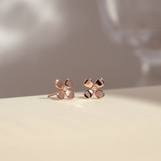 [14K Gold] Happiness Earrings