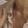 [925 Silver] Pebble Necklace