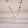 [14K Gold] Lucy Natural Diamond Necklace