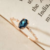 [14K Gold] Chloe Blue Topaz Ring