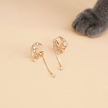  Cat Catch the Stars Earrings