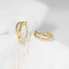 [925 silver] AND U Hoop Earrings