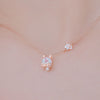 Lovely Cat Two Pin Necklace