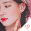 ALLIE Ear Cuff (12 birthflower, rose quartz) - Wingbling Global