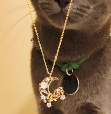  Cat Catch the Stars Necklace