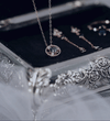 [14K Gold] Chloe Blue Topaz Necklace