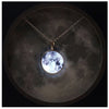 [925 Silver] WHITE MOON Necklace