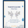 [STRAY KIDS LEE KNOW EARRINGS] TEAR OF GLACIER 1-POLAR BEAR Earrings