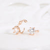 [925 silver] Shine Motion Hoop Earrings