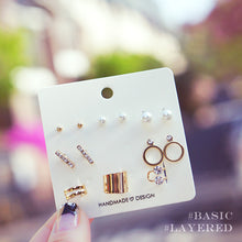  [8 Items in 1 Set] MONER Earring & Ear Cuff - Wingbling Global