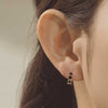 [14K Gold] Blanc Hoop Earrings