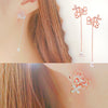 GAIA'S GIFT Earring (two-way, silver pin, drop style) - Wingbling Global