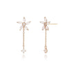 [14K Gold] Hyacinth Flower Drop Earrings