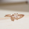 14k Briller Natural Moonstone Ring
