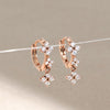 14k Dalia Hoop Earrings
