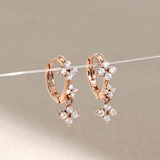 14k Dalia Hoop Earrings