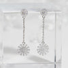 Dandelion Drop Earrings