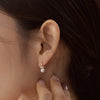 14k Dello Hoop Earrings