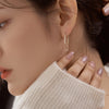 14k Day Link Hoop Earrings