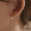 [14K Gold] Plié French Hook Earrings