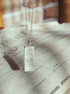 [NCT Renjun][925 silver] Hangul Pendant with Diamond Chain Necklace
