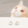 Cat Love Fishbone Earrings