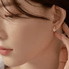 925 silver cherry blossom mother-of-pearl Earrings